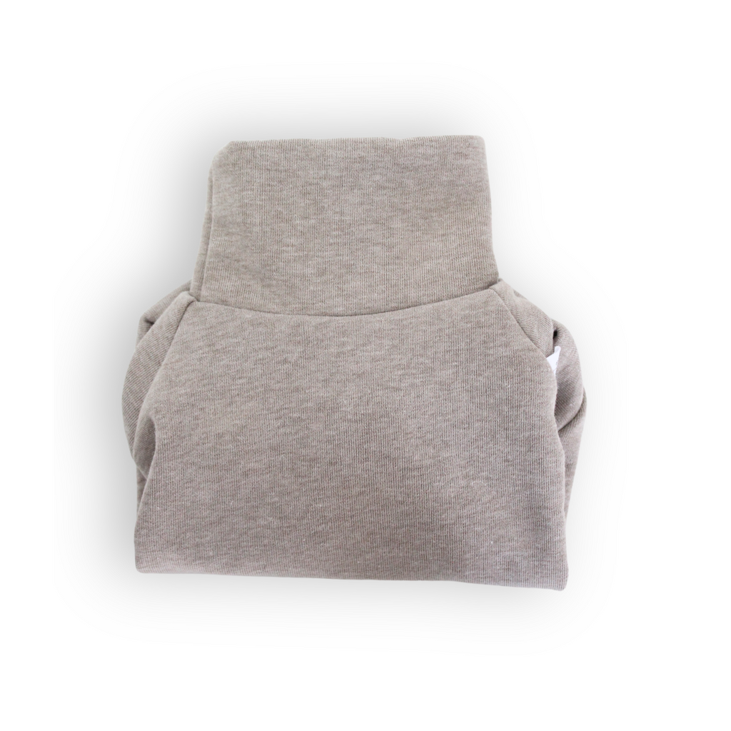 Handmade beige dog sweatshirt, from Lana Royals Pet Wear.