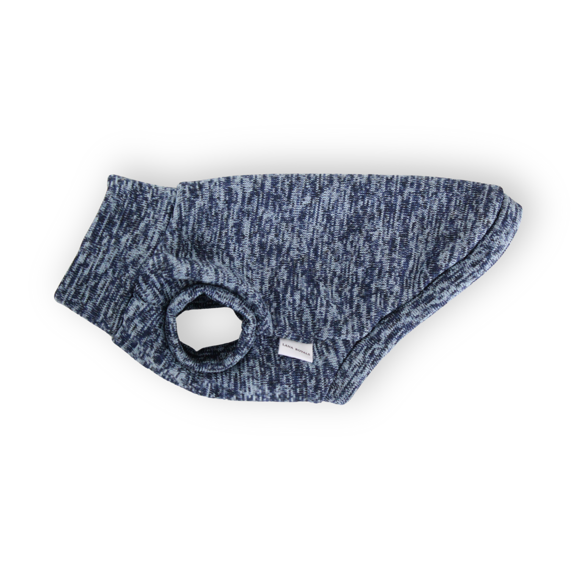 Merle blue tank-top jumper for small dogs from Lana Royals Pet Wear.