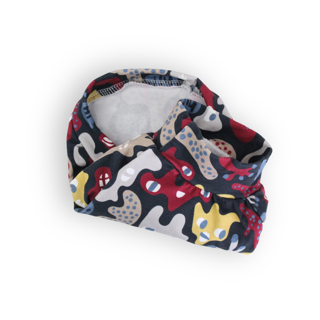 Monsters halloween pattern shirt for miniature dogs from Lana Royals Pet Wear.