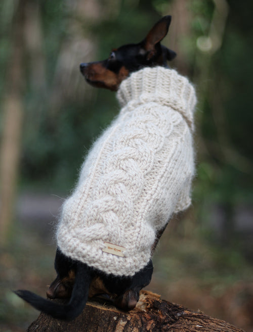 'ARCTIC' Dog Sweater – PDF KNITTING PATTERN