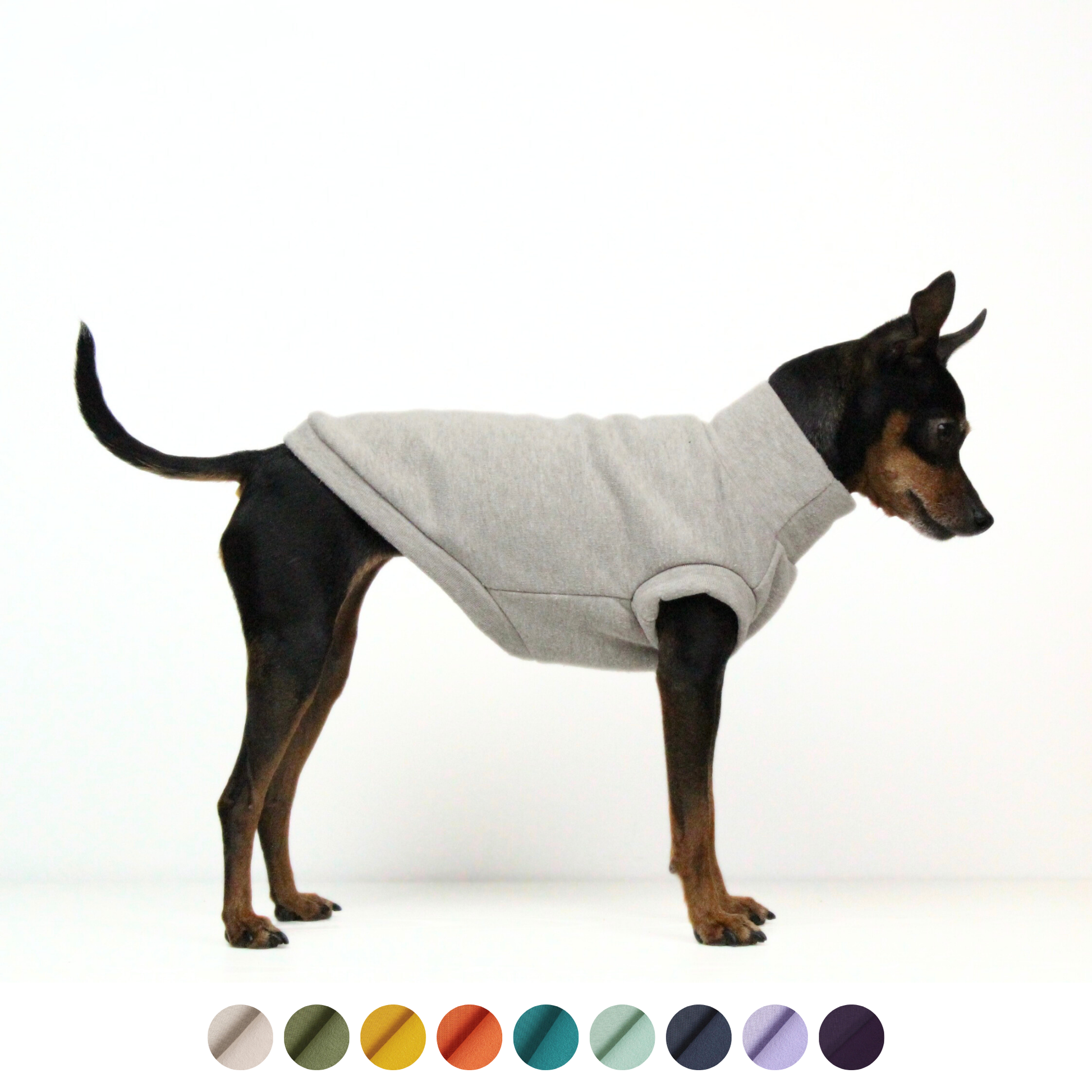 Sweatshirt Sleeveless Tank-Top Vest for Dogs | Custom-Tailored, Made to Measure