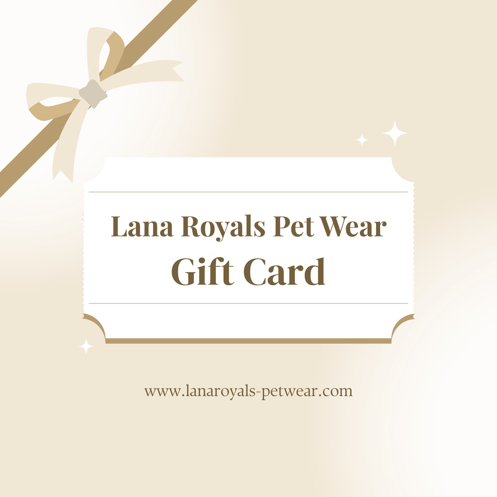 Lana Royals Pet Wear gift card thumbnail