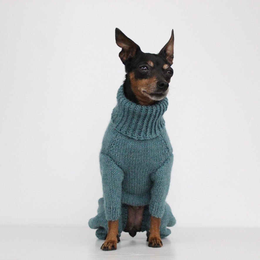 'PRIMUS' Dog Jumpsuit – PDF KNITTING PATTERN