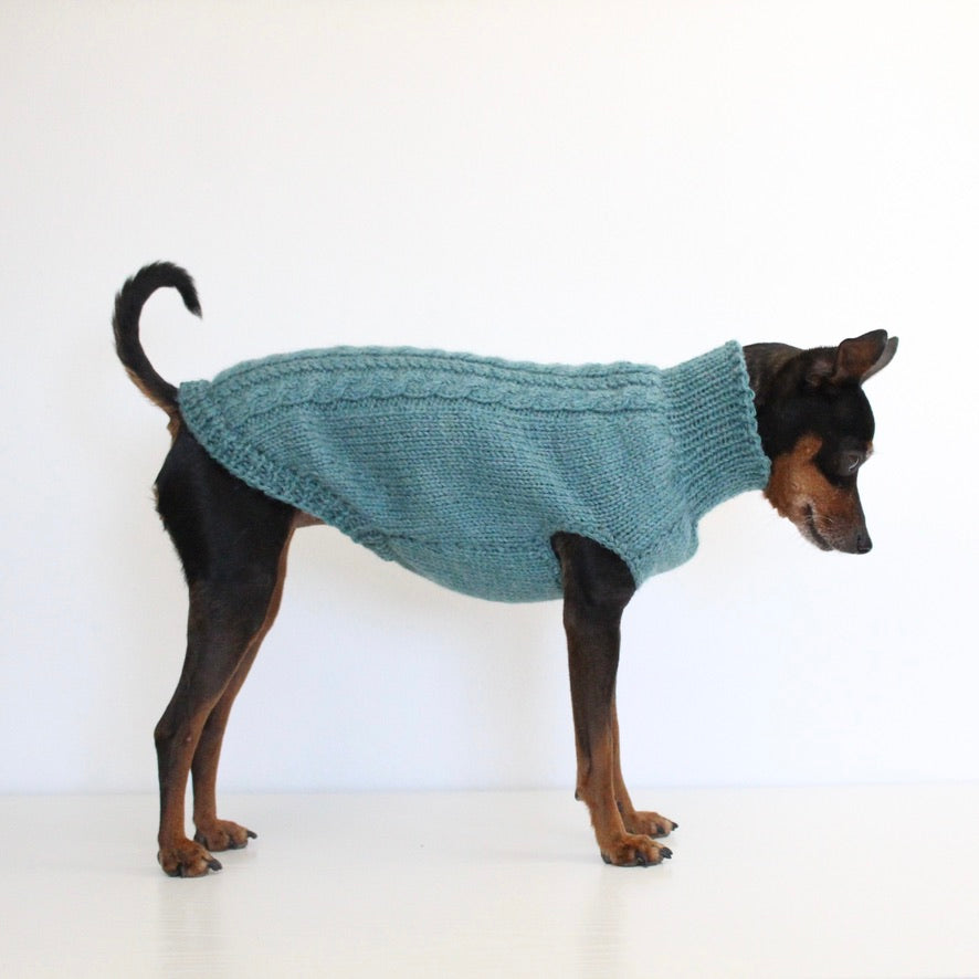 'PRIMUS' Dog Sleeveless Sweater – PDF KNITTING PATTERN