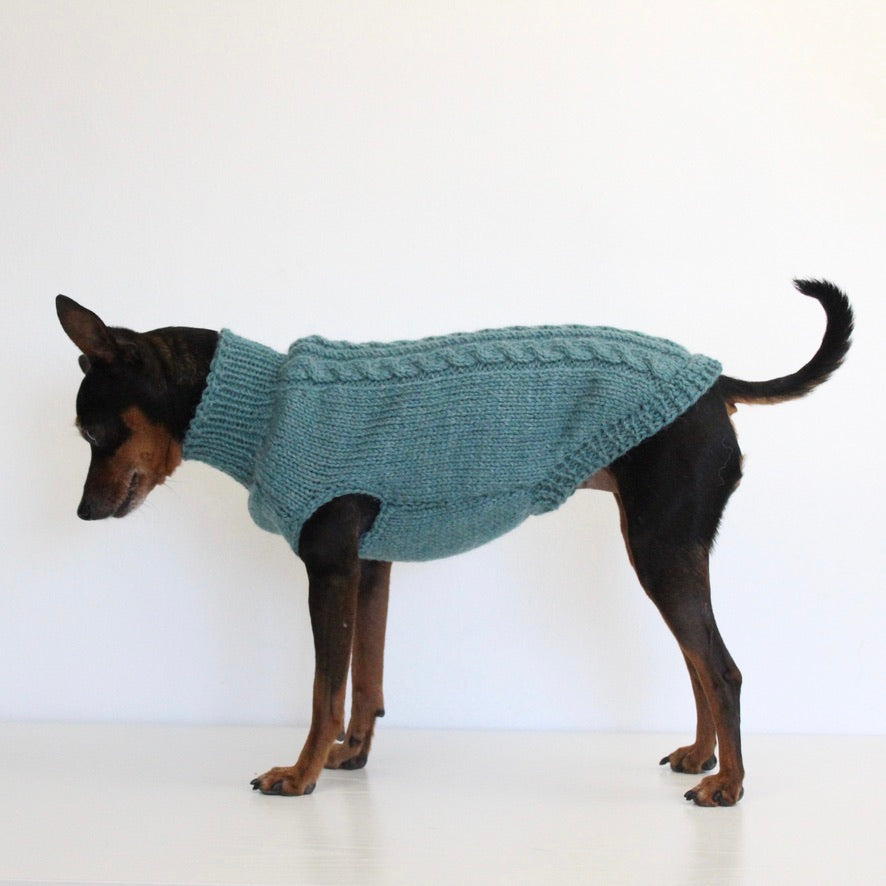 'PRIMUS' Dog Sleeveless Sweater – PDF KNITTING PATTERN